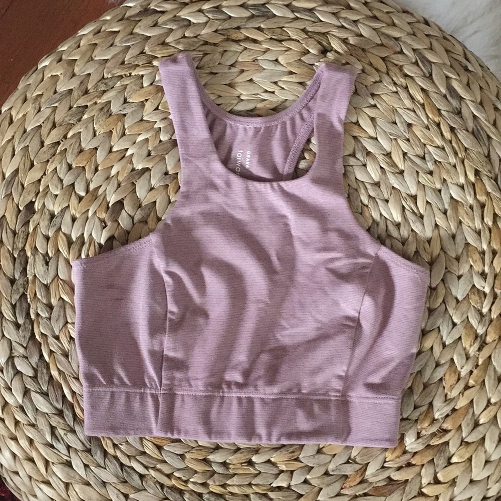 High Neck Sports Bra